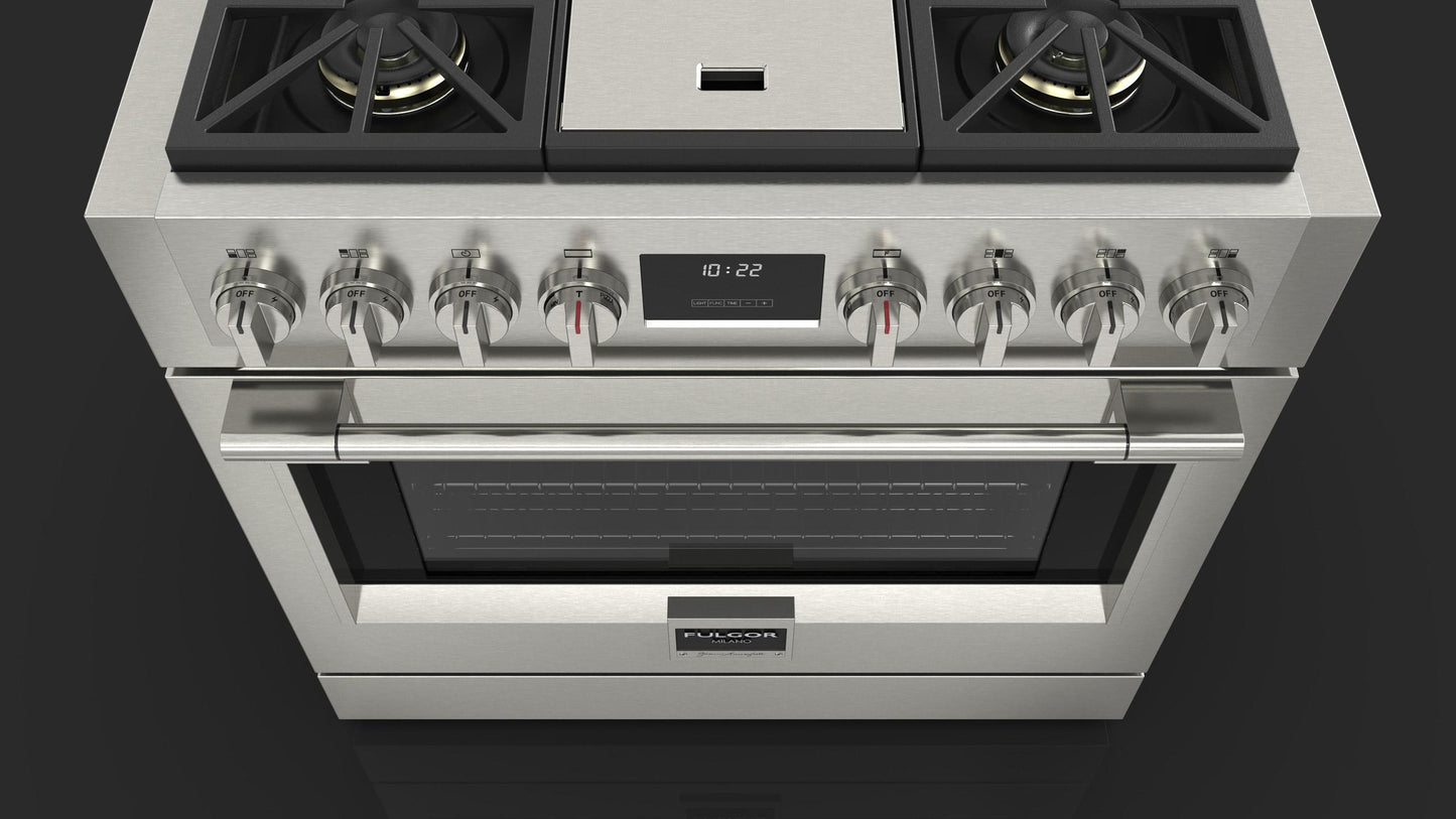 SOFIA 36 PRO ALL GAS RANGE WITH GRIDDLE