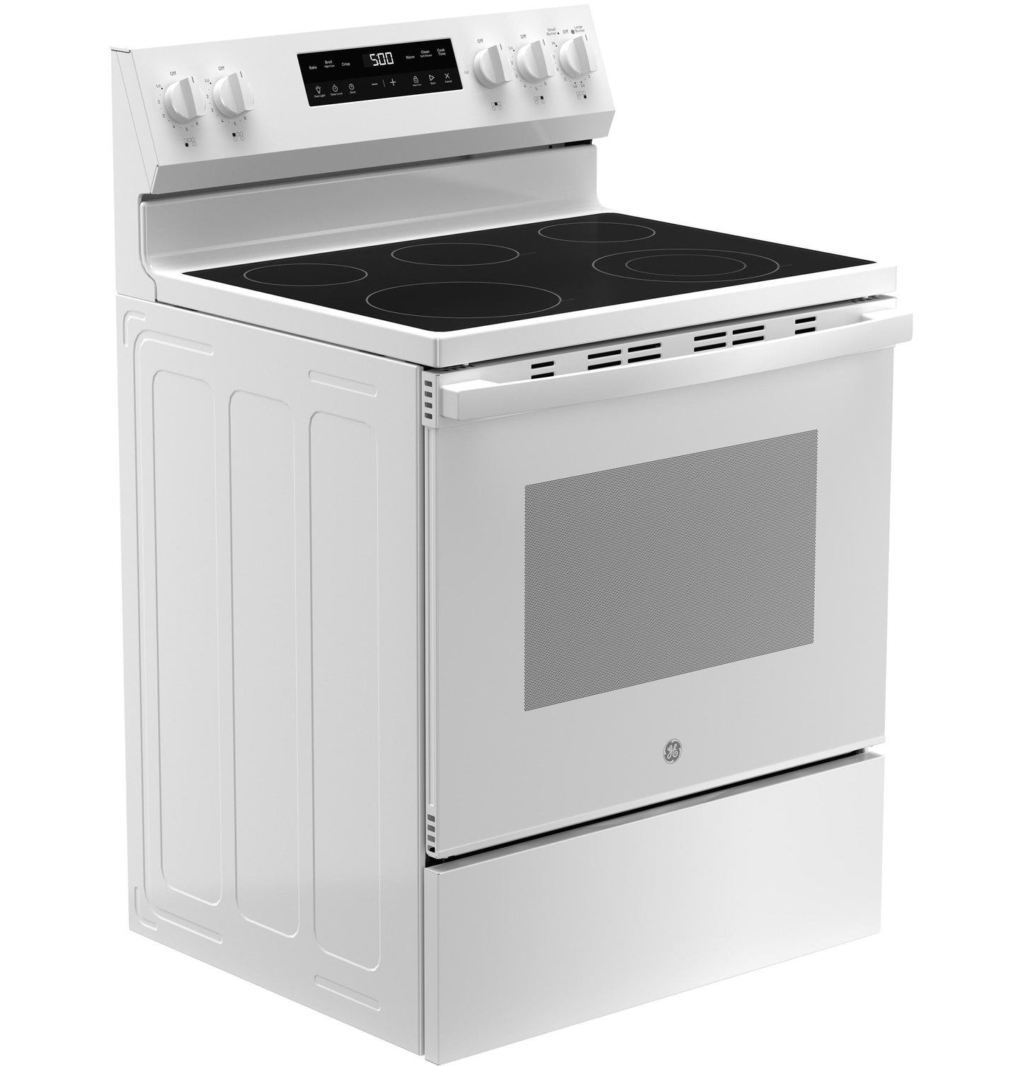 GRF500PVWW GE® ENERGY STAR® 30" Free-Standing Electric Range with Crisp Mode
