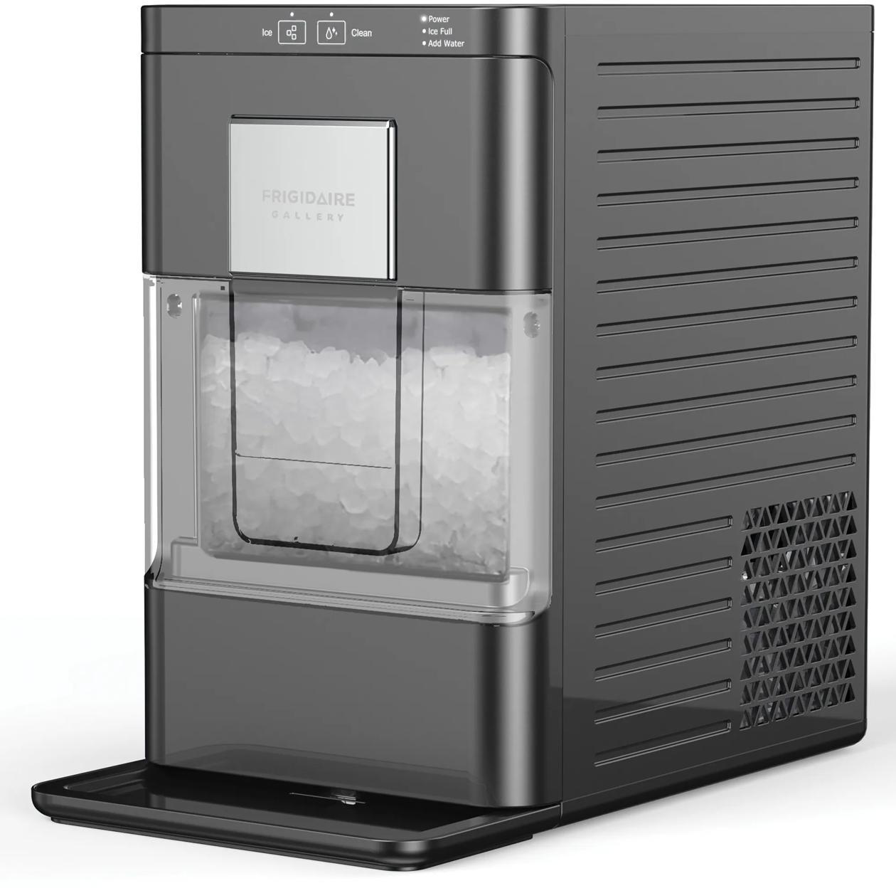 Frigidaire EFIC255BLACK 44-lb Touchscreen Countertop Nugget Ice Maker with Self-Clean - Black