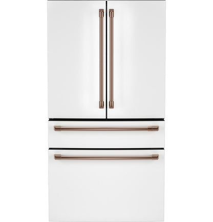 Cafe CGE29DP4TW2 CAF(EBACK)™ ENERGY STAR® 28.7 Cu. Ft. Smart 4-Door French-Door Refrigerator With Dual-Dispense AutoFill Pitcher