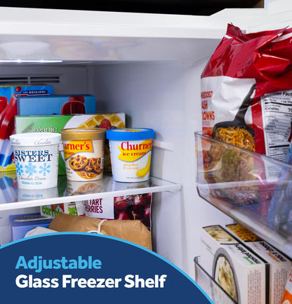 GPS21KGZWW GE® 21 Cu. Ft. Garage Ready Top-Freezer Refrigerator