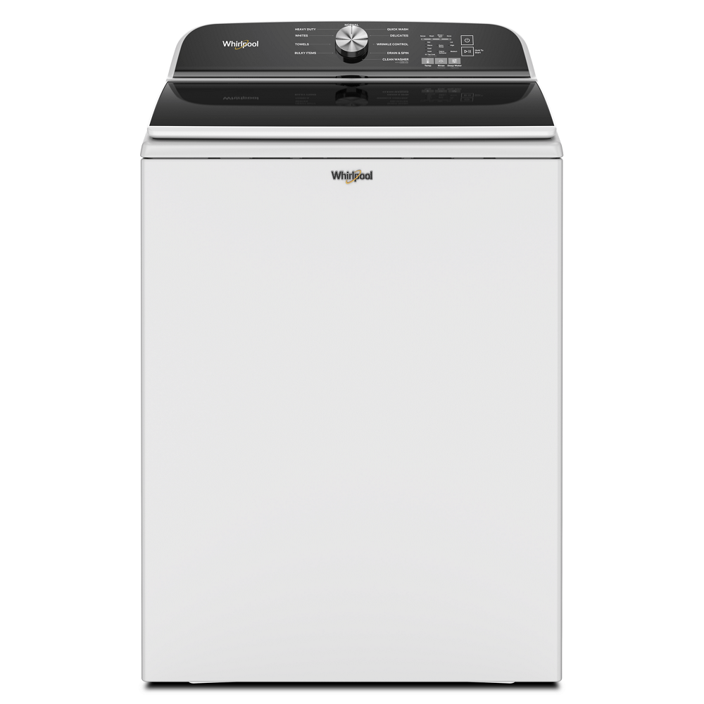 Whirlpool WTW6150PW 5.3 Cu. Ft. Whirlpool® Top Load Washer with Impeller