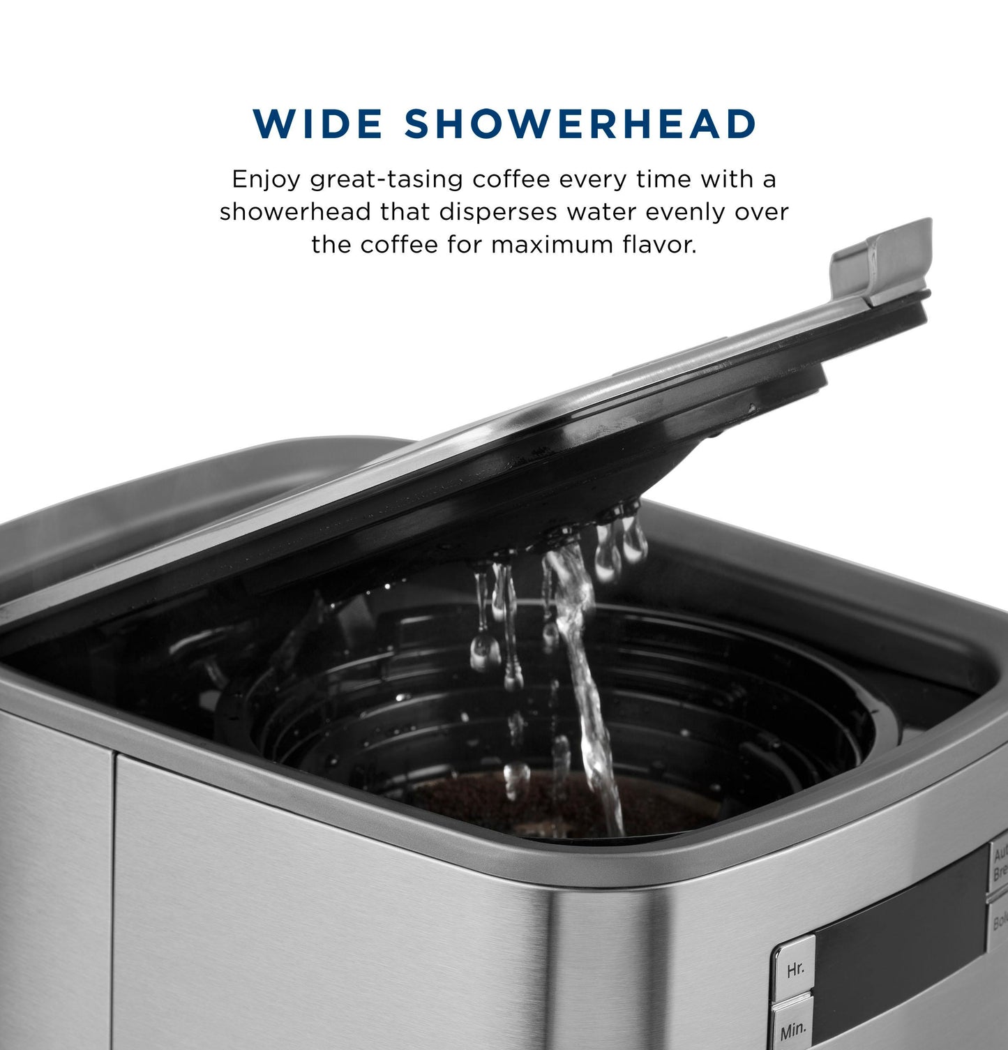 G7CDAASSPSS GE Drip Coffee Maker with Glass Carafe