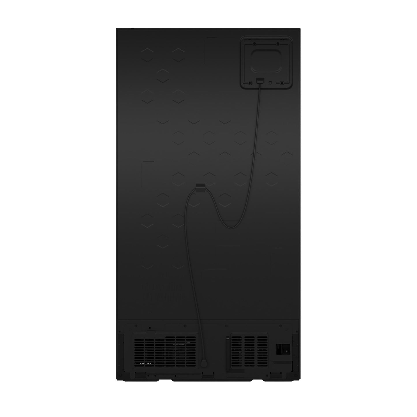 GZS24PYYFS GE® 23.5 Cu. Ft. Counter-Depth Side-By-Side Refrigerator with LED Light Walls and Extra Tall Dispenser