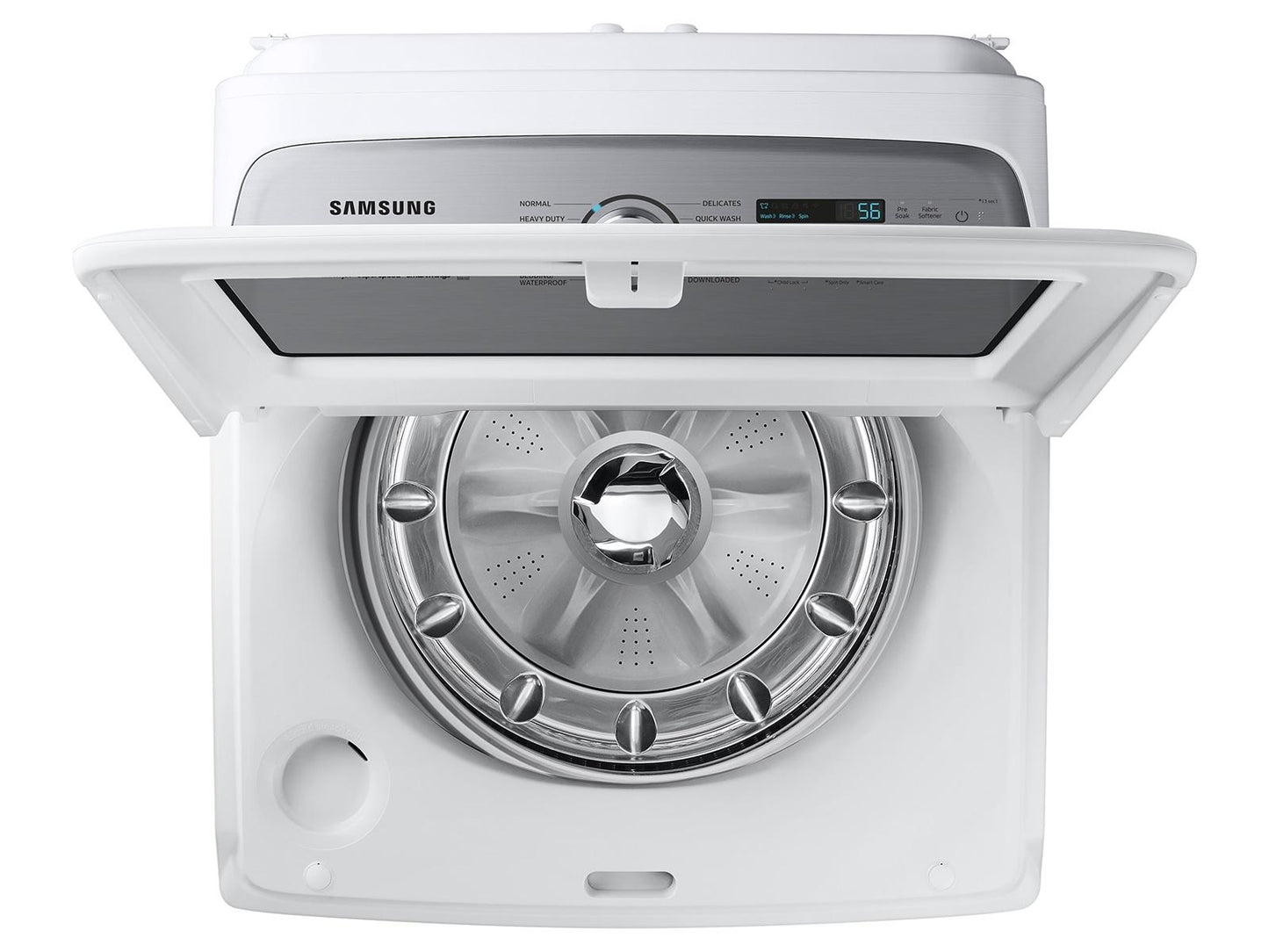 Samsung WA55CG7100AW Top Load Washer Super Speed Wash  Active WaterJet  5.5 cu.ft.