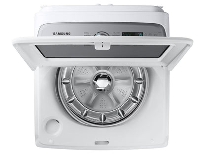 Samsung WA55CG7100AW Top Load Washer Super Speed Wash  Active WaterJet  5.5 cu.ft.