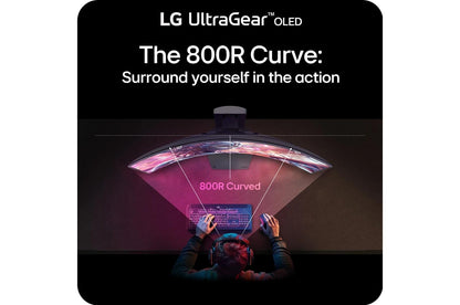 Lg 39GX900AB 39 Inch UltraGear™ OLED WQHD 240Hz 0.03ms G-Sync Compatible 800R Curved Gaming Monitor
