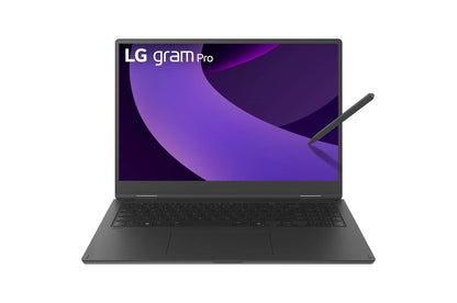 16T90TPKAAB4U1 LG gram Pro 2-in-1 16 Inch, Thin and Lightweight Laptop, Windows 11 Home, Intel® Evo Edition - Intel® Core™ Ultra 7, 16GB RAM, 1TB SSD, Black