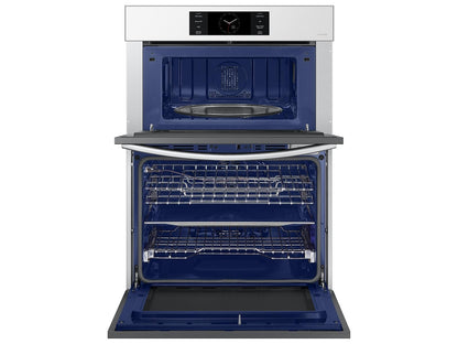 Samsung NQ70CB700D12 Bespoke Combi Wall Oven Dual Convection  Air Fry  1.9 cu.ft. & 5.1 cu.ft.