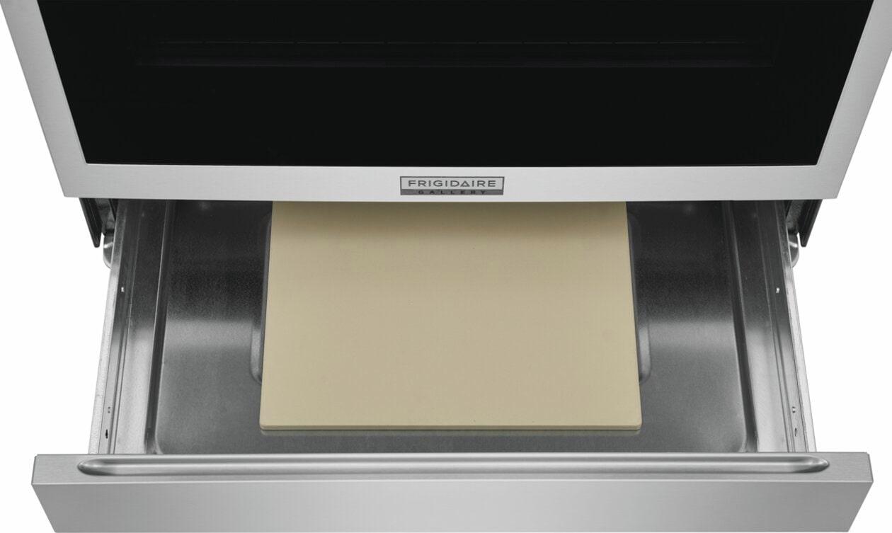 Frigidaire GCFE3070BF 30" Electric Range with Stone-Baked Pizza