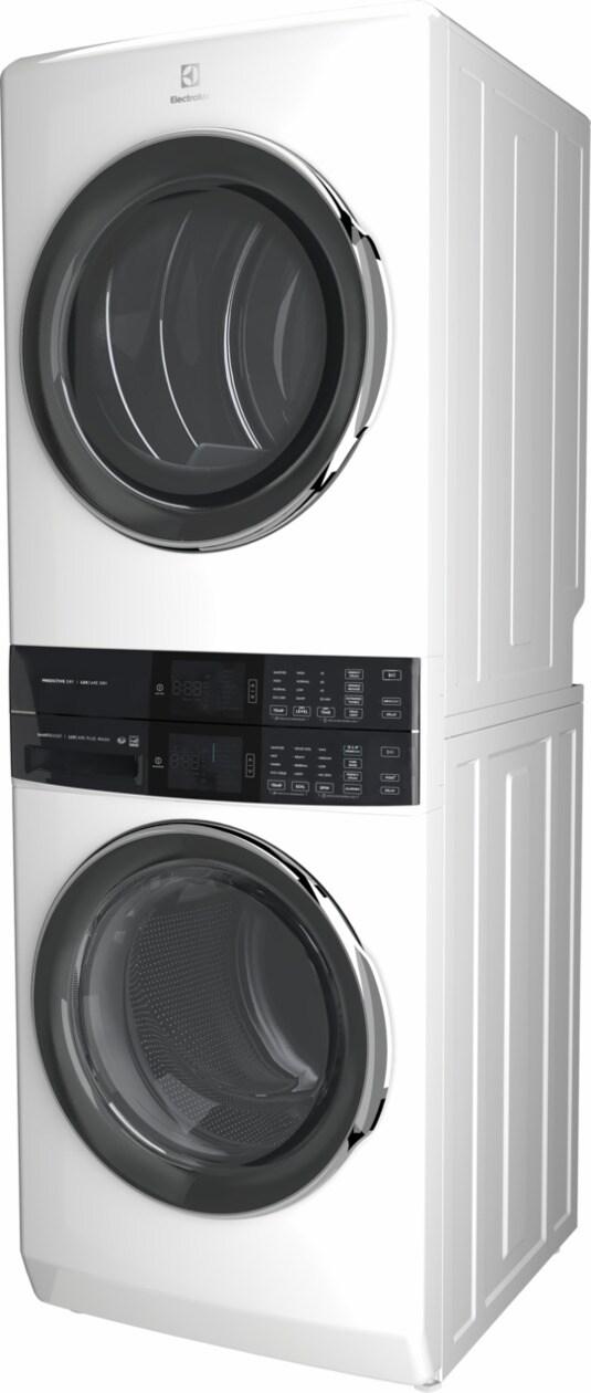 Electrolux ELTG7600AW Laundry Tower Single Unit Front Load 4.5 Cu. Ft. Washer & 8 Cu. Ft. Gas Dryer