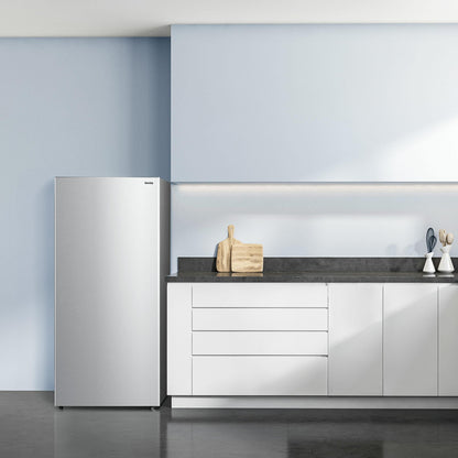 DUFM068A1SCDB Danby 6.8 cu. ft. Convertible Upright Freezer in Stainless Steel Look