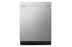 Lg LDNTM545S Smart FlushFit™ Top Control Dishwasher with 1-Hour Wash & Dry, QuadWash® Pro, and Dynamic Heat Dry™ w/AutoVent Dry™