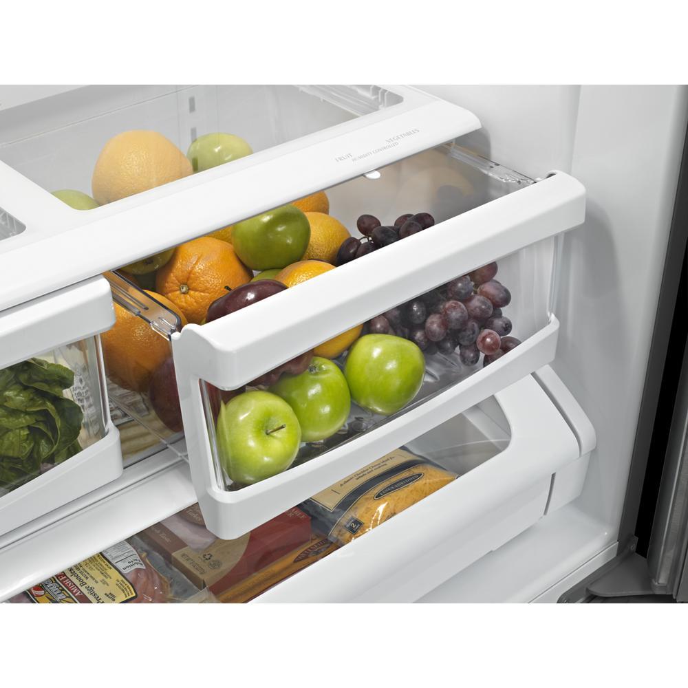 Maytag MBF2258FEZ 33-Inch Wide Bottom Mount Refrigerator - 22 Cu. Ft.