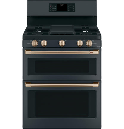 Cafe CXFSGHKPMBZ CAF(EBACK)™ Freestanding Gas Knobs and Handles - Brushed Bronze