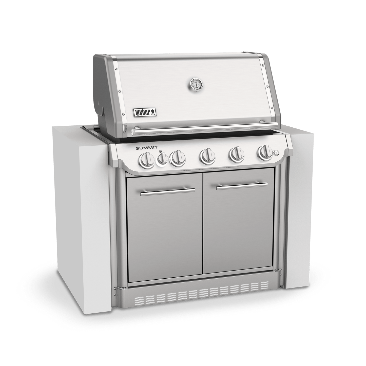 Weber 1500042 Summit® SB38 S Built-In Gas Grill (Liquid Propane) - Stainless Steel
