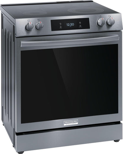 Frigidaire GCFE3060BD 30" Front Control Electric Range with Total Convection