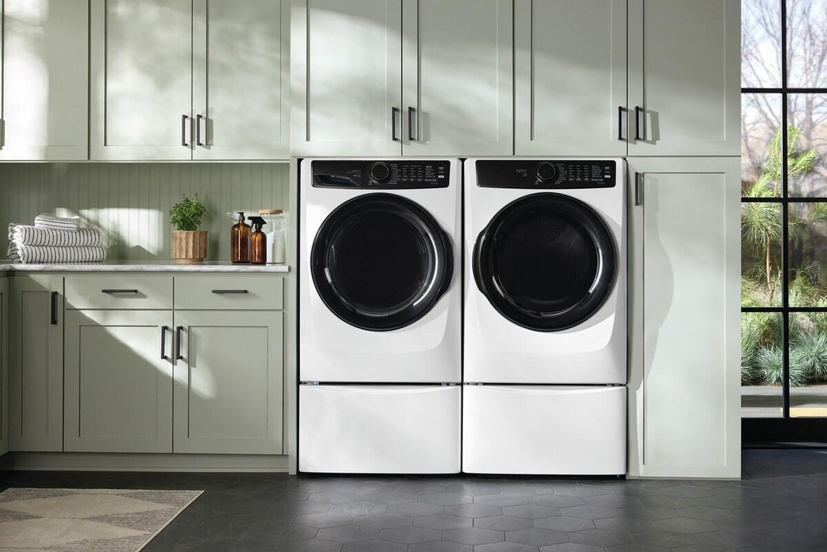 ELFW7738AW Electrolux Front Load Perfect Steam™ Washer with LuxCare® Plus Wash and SmartBoost® - 4.5 Cu. Ft.