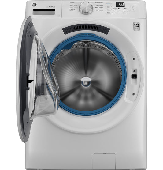 GFW350SSYWW GE® ENERGY STAR® 4.6 cu. ft. Capacity Smart Front Load Washer with UltraFresh Vent System with OdorBlock™