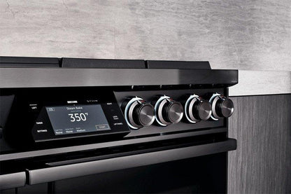 Dacor DOP48M96DHM 48" Pro Dual-Fuel Steam Range, Graphite Stainless Steel, Natural Gas/High Altitude