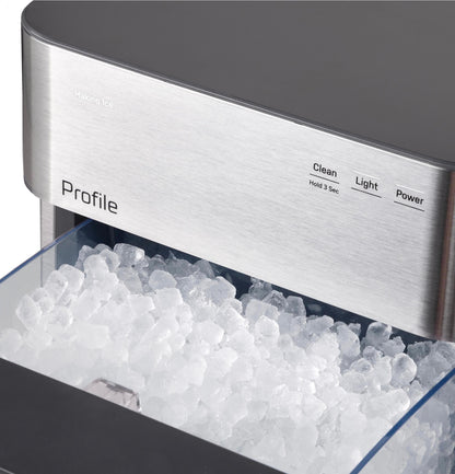 XPIO13SWSS GE Profile™ Opal™ 2.0 Ultra Nugget Ice Maker with Side Tank and Scale Inhibiting Filter