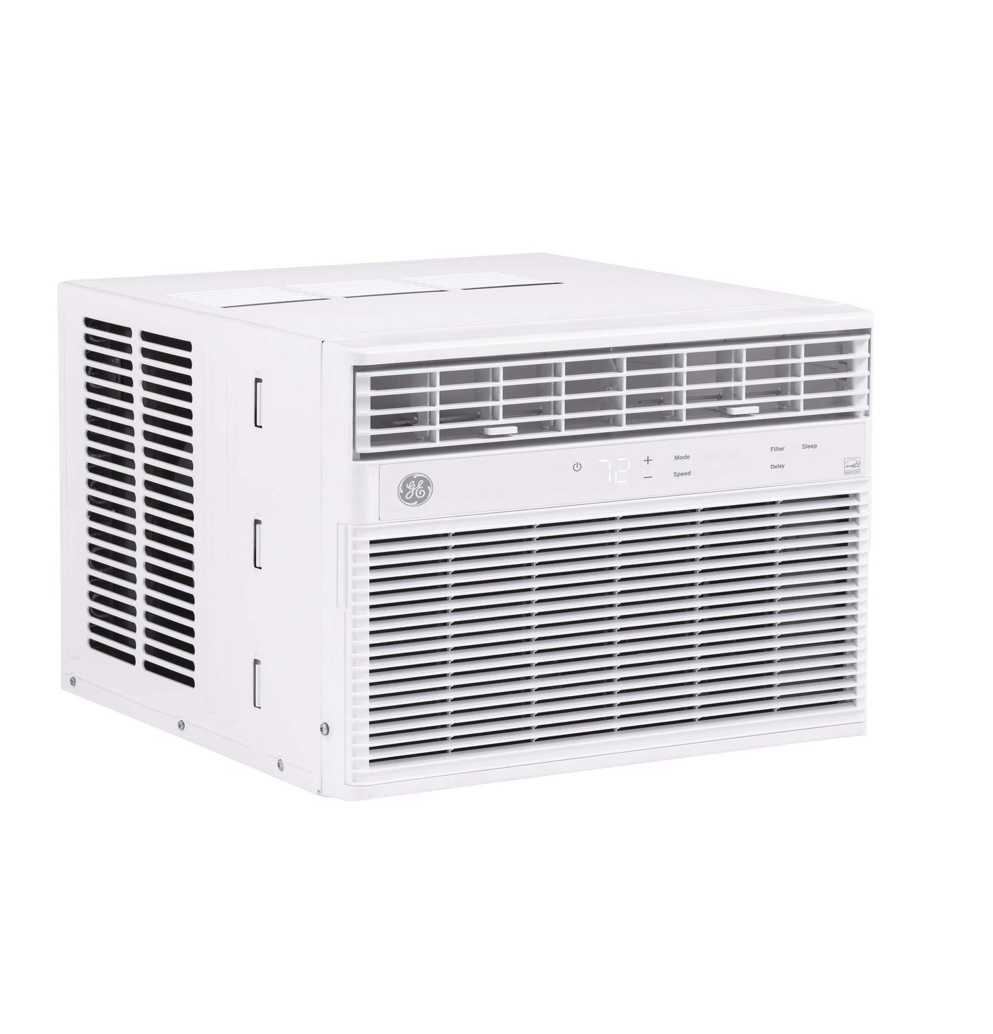 AHE08AZ GE® 8,000 BTU Heat/Cool Electronic Window Air Conditioner for Medium Rooms up to 350 sq. ft.