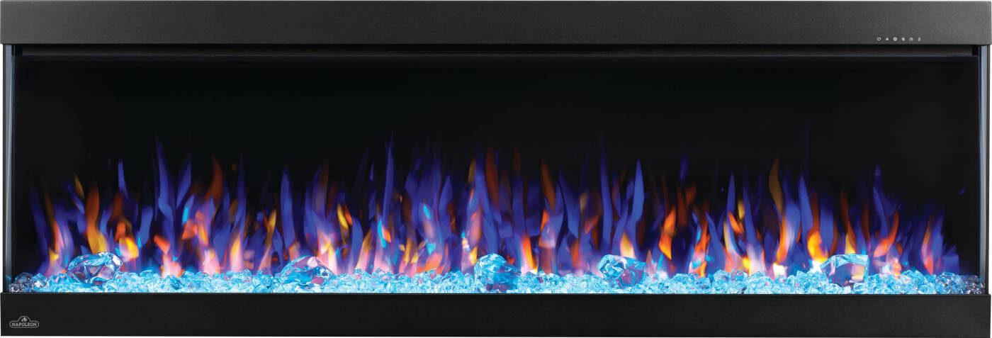 Napoleon Bbq NEFL50H3SV Trivista Pictura 50 Three-Sided Wall Hanging Electric Fireplace