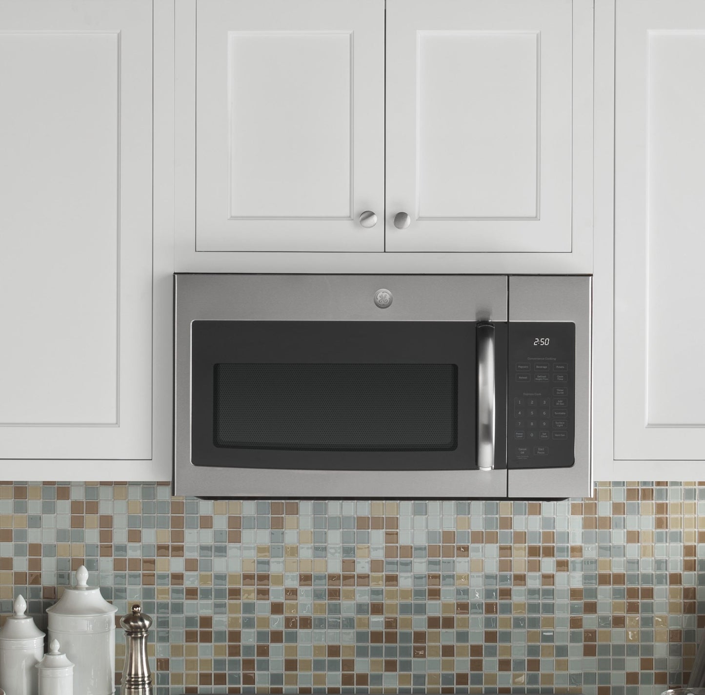 JVM3160RTSS GE® 1.6 Cu. Ft. Over-the-Range Microwave Oven
