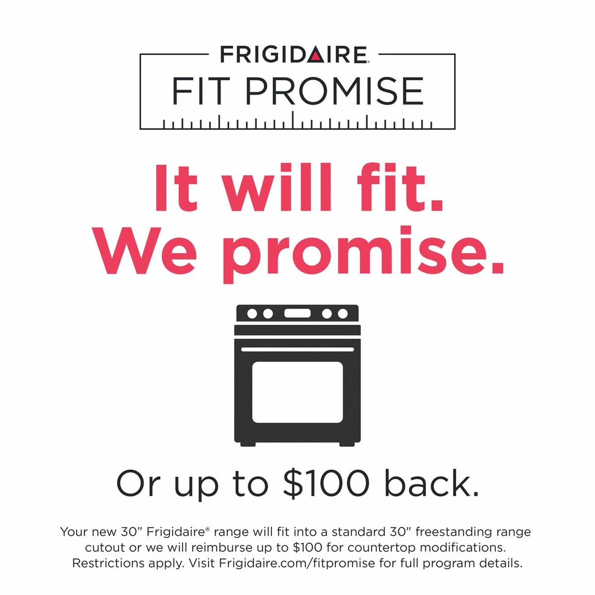 Frigidaire Professional 30" Gas Range with No Preheat and Air Fry