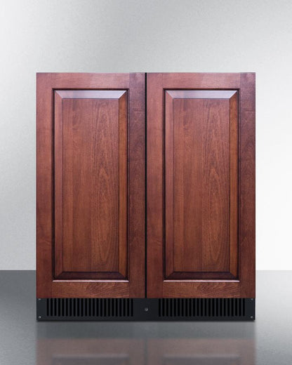 Summit FFRF3070BPNR 30" Wide Built-in Refrigerator-freezer (panels Not Included)