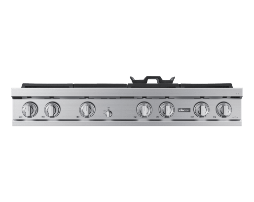 Dacor DTT48T963GS 48" Rangetop, Silver Stainless, Natural Gas/Liquid Propane
