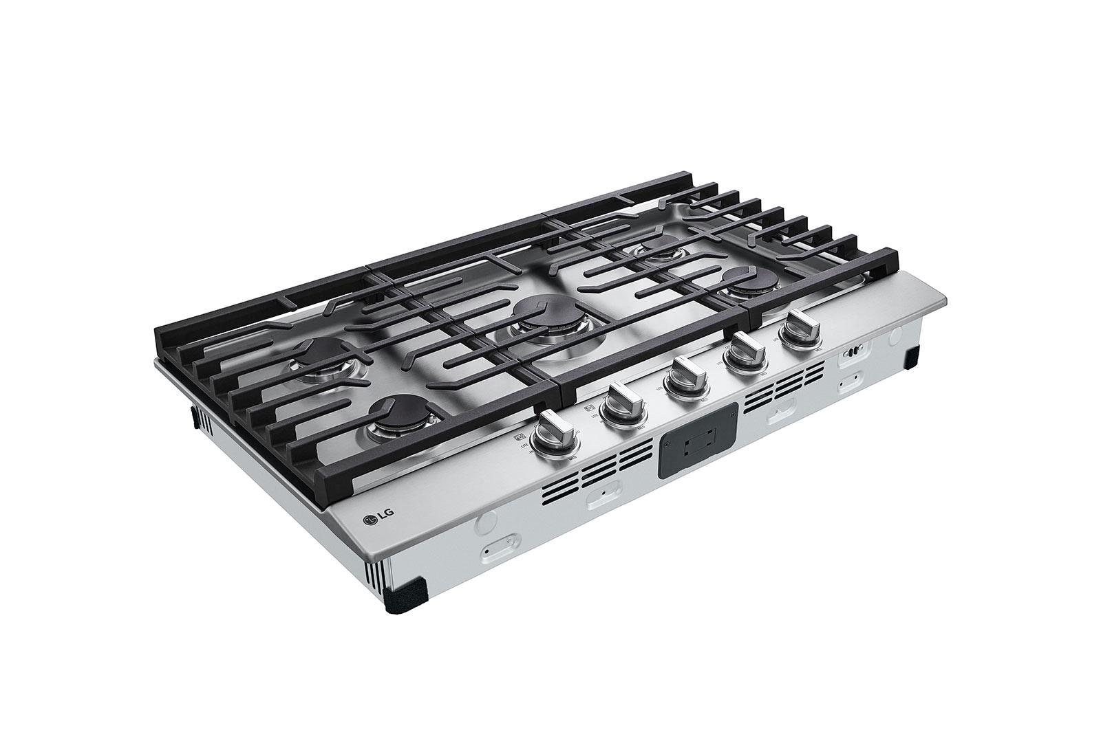 Lg CBGJ3623S 36" Gas Cooktop with UltraHeat™ 20K BTU Burner