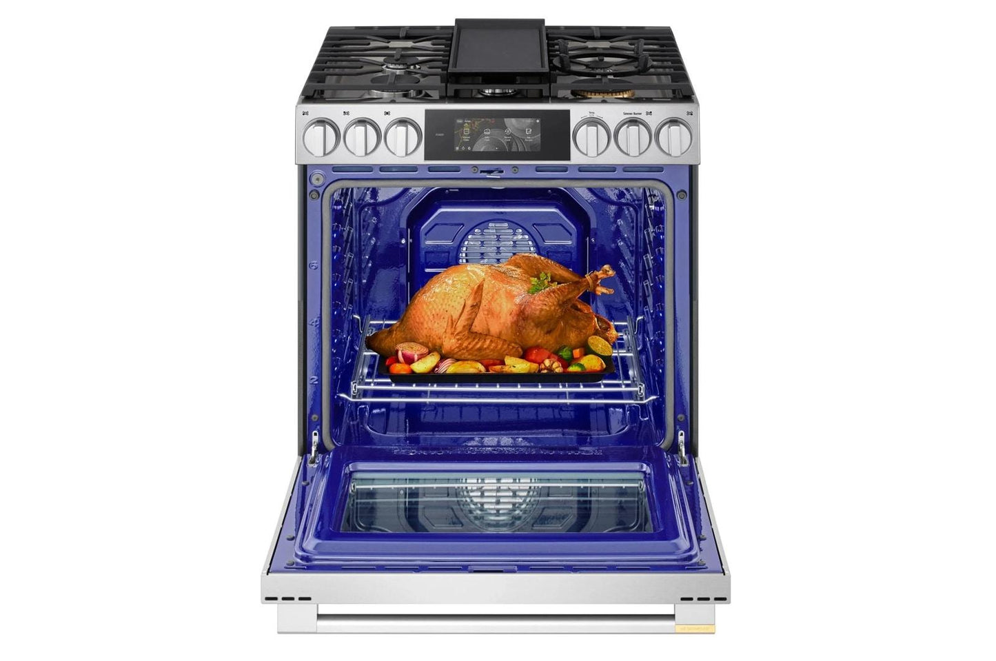 LSGU6339X LG SIGNATURE 6.3 cu. ft. Smart Gas Slide-In Range with Dynamic ProBake Convection®, Air Fry, Air Sous Vide, Pizza mode and AI Gourmet Camera
