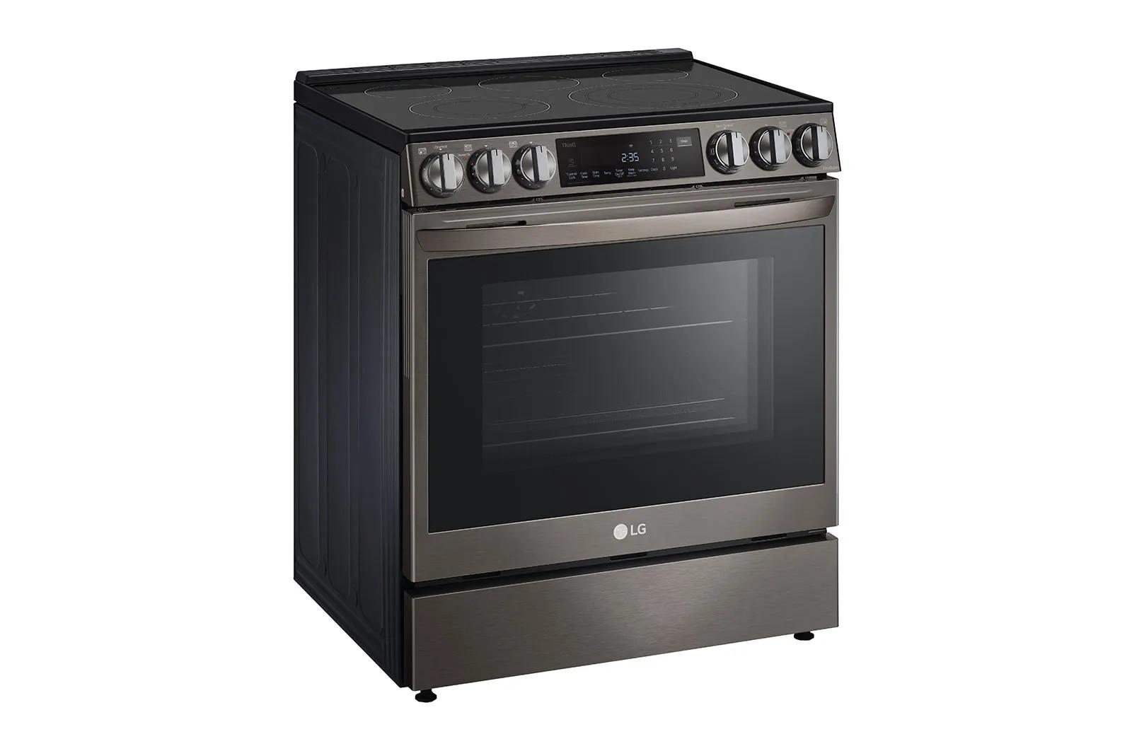 Lg LSEL6335DE 6.3 cu ft. Smart wi-fi Enabled ProBake Convection® InstaView® Electric Slide-In Range with Air Fry