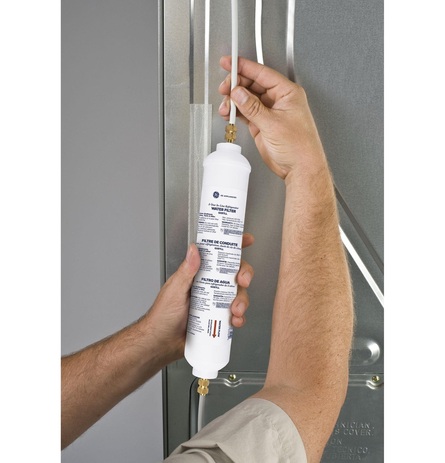 Ge Appliances GXRTLL 5-YEAR IN-LINE WATER FILTRATION SYSTEM FOR REFRIGERATORS OR ICEMAKERS