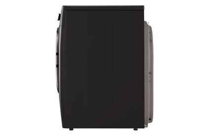 Lg DLHC4002B 7.4 cu. ft. Ultra Large Capacity Heat Pump Ventless Dryer, Wi-Fi Connectivity Black Steel