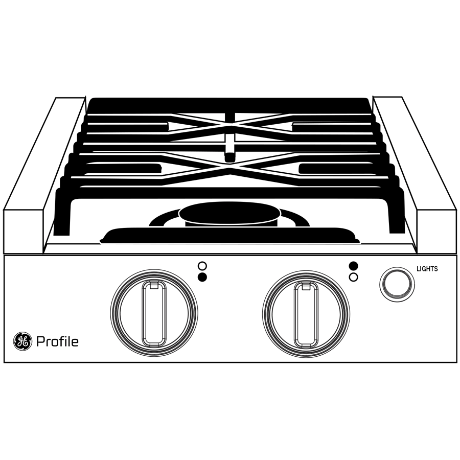 PLU612RTSS GE Profile™ 12" Rangetop