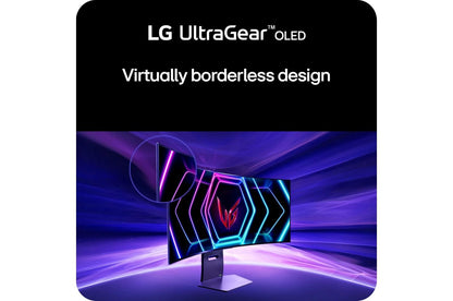 Lg 39GS95QEB 39 Inch UltraGear™ OLED WQHD 1440P 240Hz 0.03ms G-Sync Compatible 800R Curved Gaming Monitor