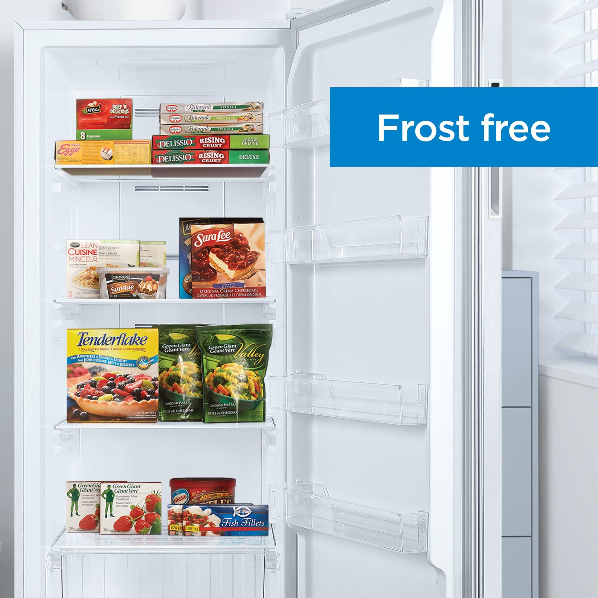 DUF140A1WDB Danby 14.0 cu. ft. Frost Free Convertible Upright Freezer in White