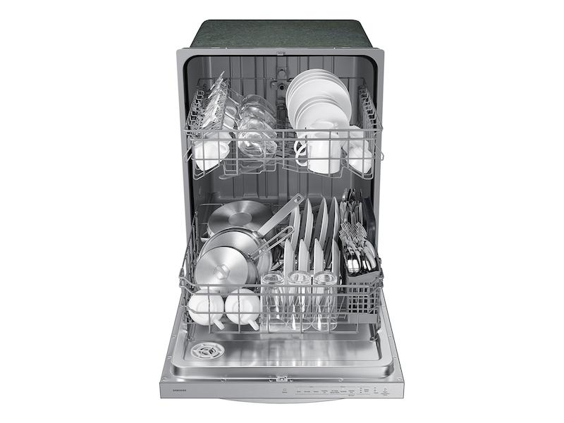 Samsung DW80CG4021SRAA Fingerprint Resistant 53 dBA Dishwasher with Height-Adjustable Rack in Stainless Steel