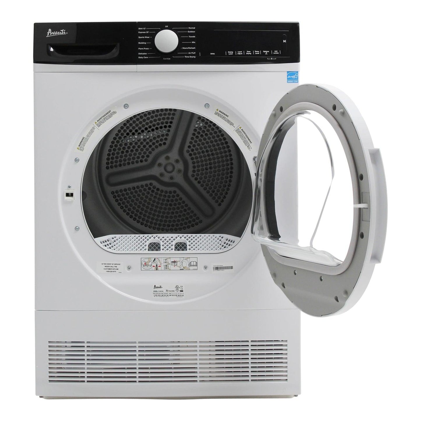 FLD40V0W Avanti Front Load Clothes Dryer