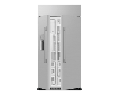 Dacor DRS425300SR 42" Built-In Side-by-Side Refrigerator
