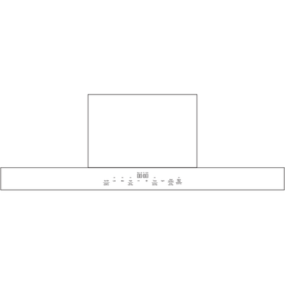 Cafe UVW9361SLSS 36" Smart Designer Wall Mount Hood w/ Perimeter Venting