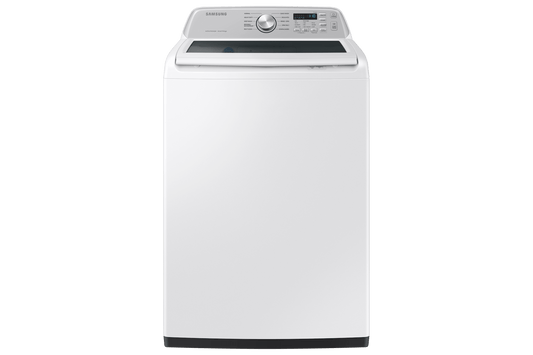 Samsung WA46CG3505AW 4.6 cu. ft. Large Capacity Smart Top Load Washer with ActiveWave™ Agitator and Active WaterJet in White
