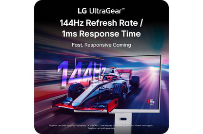 Lg 32G810SAW 32 Inch UltraGear™ IPS 4K UHD 144Hz 1ms G-sync Compatible HDR 400 AI Smart Gaming Monitor with webOS