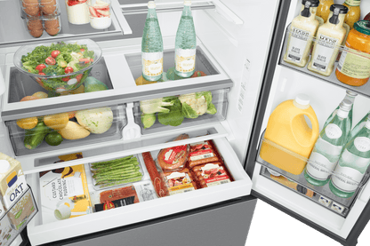 Samsung RF27CG5400SR Bespoke AI 3-Door French Door Mega Capacity  4 Types of Ice  26 cu.ft.