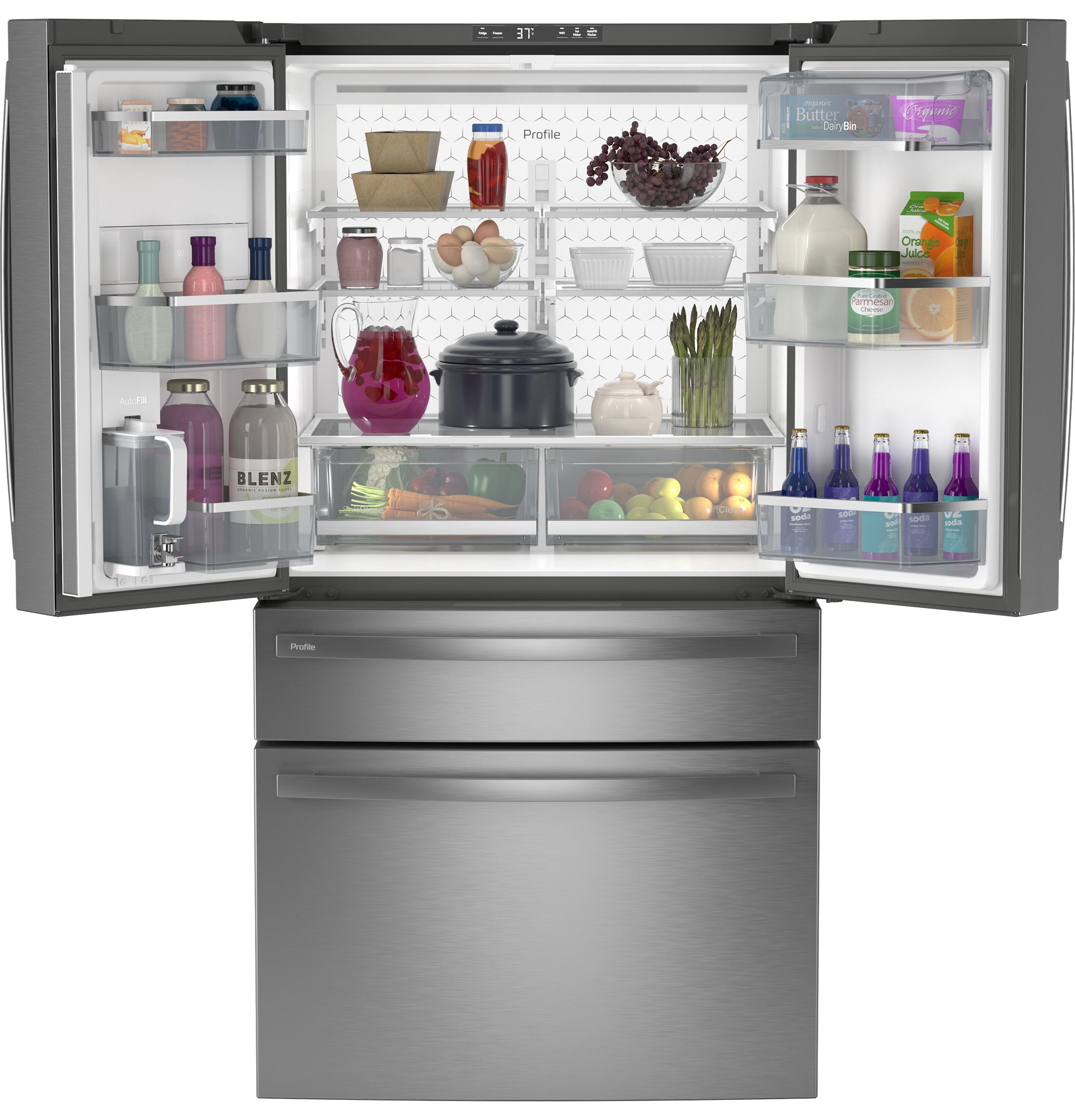 Ge profile deals 4 door refrigerator