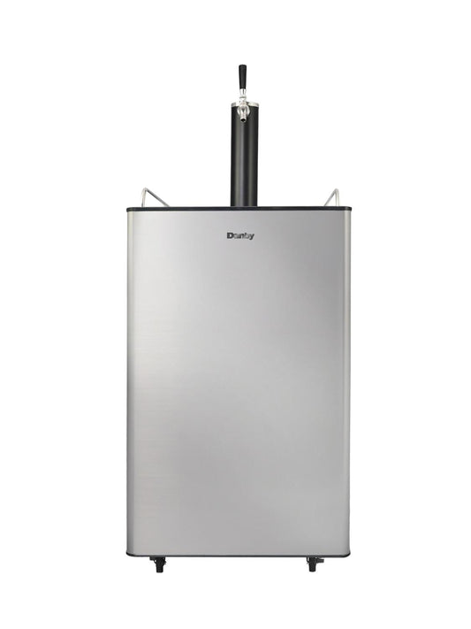 DKC054A9SLDB Danby 5.4 cu. ft. Single-Tap Keg Cooler in Stainless Steel