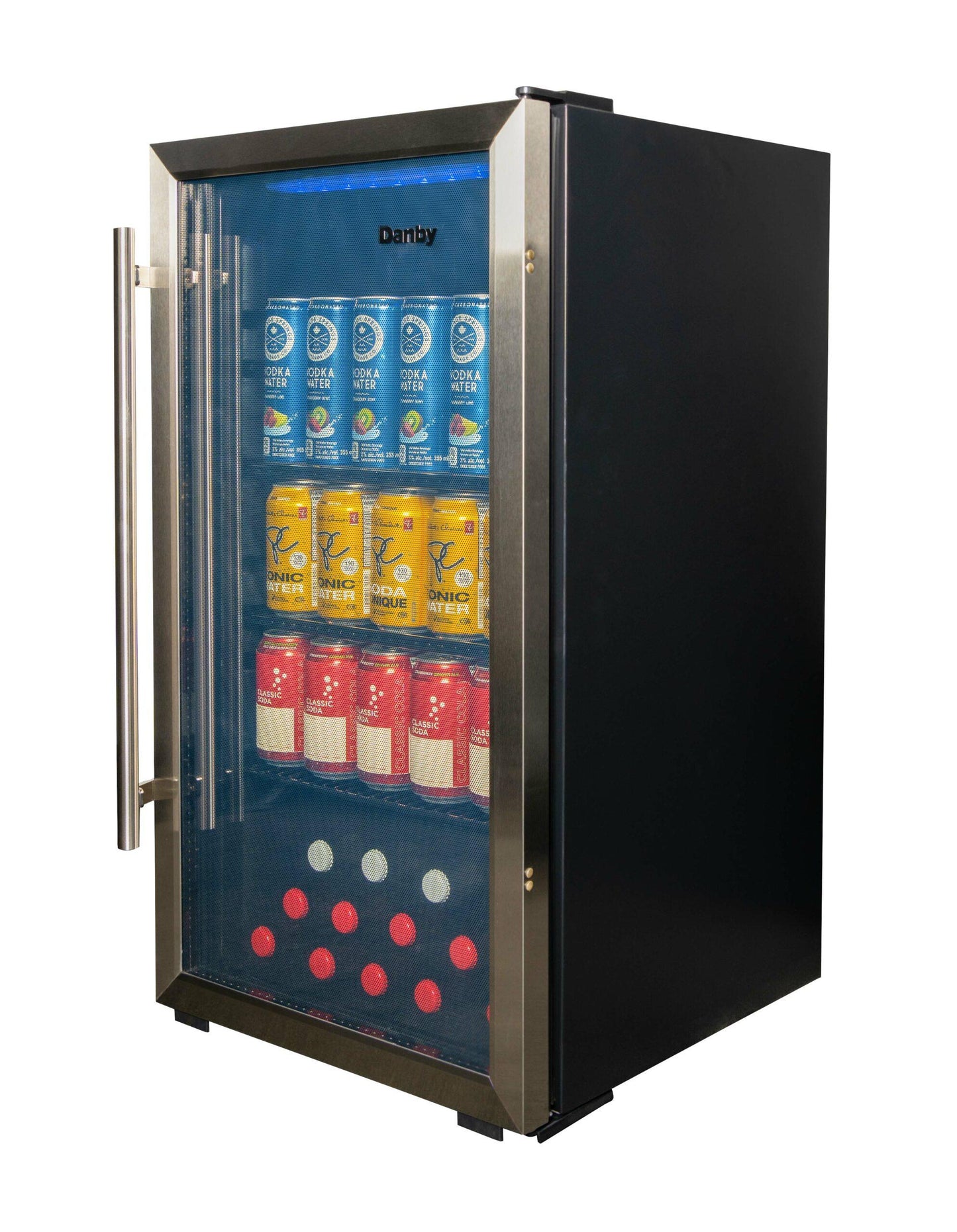 DBC117A2BSSDD6 Danby 3.1 cu. ft. Free-Standing Beverage Center in Stainless Steel