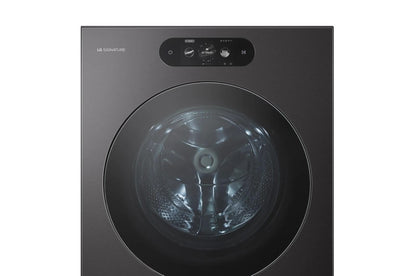 WM9901HBA LG SIGNATURE 5.8 cu. ft. Mega Capacity Smart Front Load Washer with Built-In Intelligence, TurboWash® 360(degree), ezDispense® and Touch LCD Control